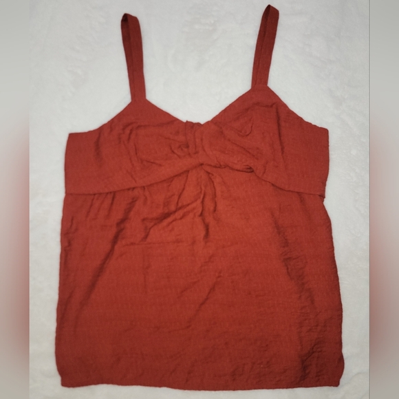 Simply Vera Vera Wang Orange Tank Top Bustier Style - Picture 1 of 7